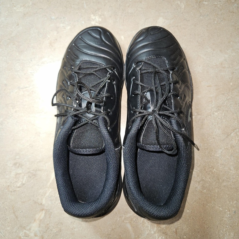 Nike Tiempo Legend 10 Academy Indoor Soccer Shoe Youth 2Y Black DV4354-002 Court - Picture 7 of 11